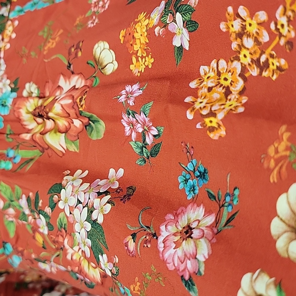 Farm Rio x Anthropologie Floral Wrap Dress - Picture 9 of 12